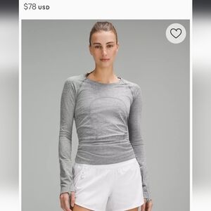 Lululemon Swiftly Tech 2.0 Long Sleeve Shirt